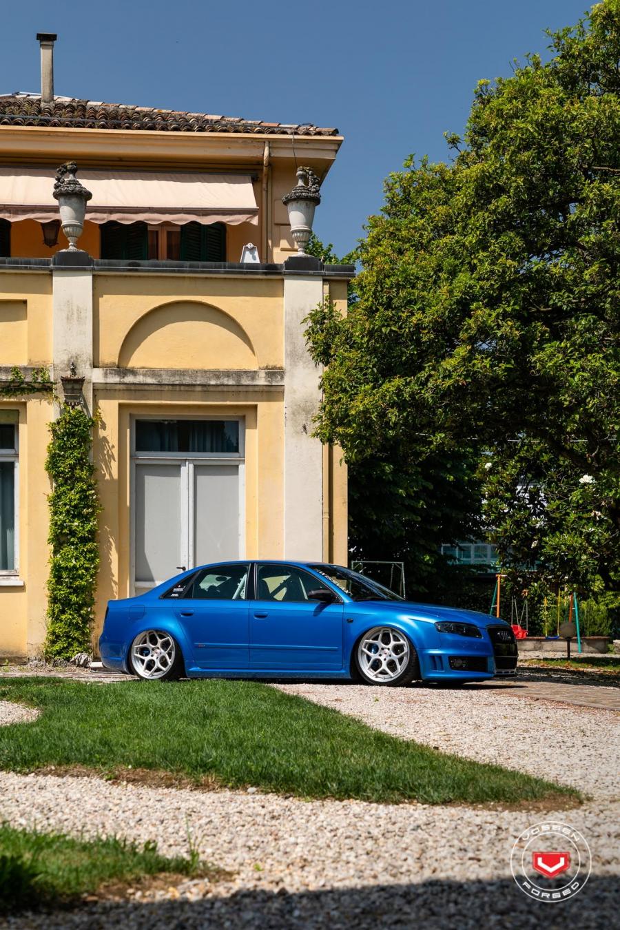  Audi RS4 Sedan on Vossen Wheels (CG-205) 2018 года  (фото 79 из 82)